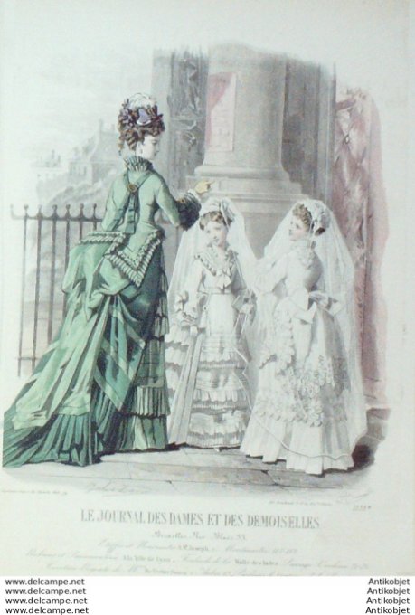 Journal des Dames Demoiselles 1873 # 1133 (Maison St-Joseph)