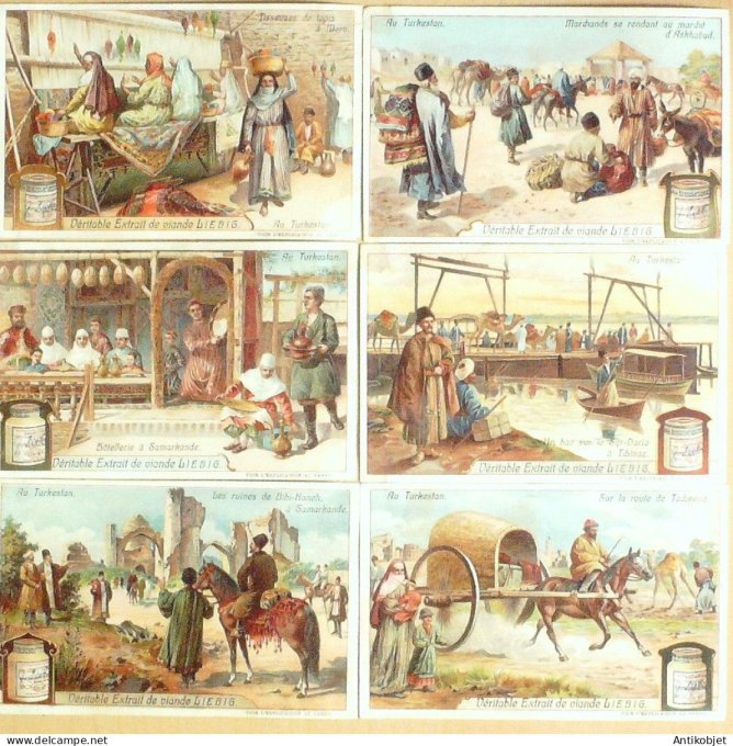 Chromo Liebig Sang  914 Turkestan (1907)