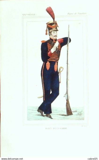Marin de Garde 19ème sous Napoléon 1852