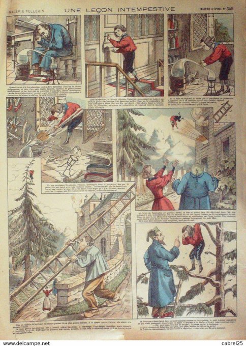 Une Lecon Intempestive (Pellerin d'epinal)