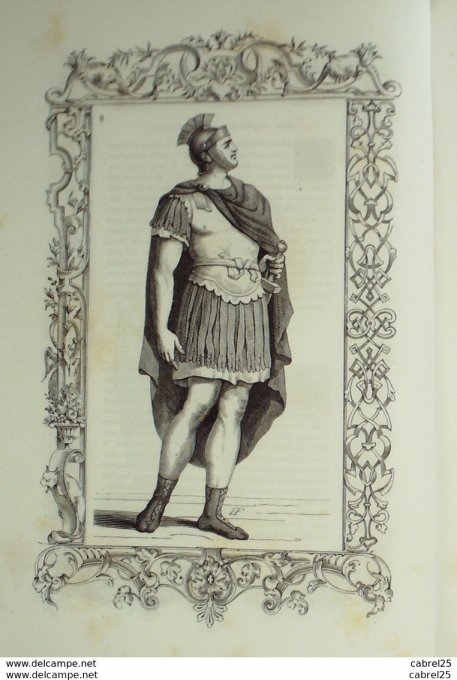 Italie ROME Soldat romain armé 1859