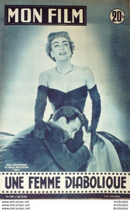 Une femme diabolique Joan Crawford Barry Sullivan William Leslie