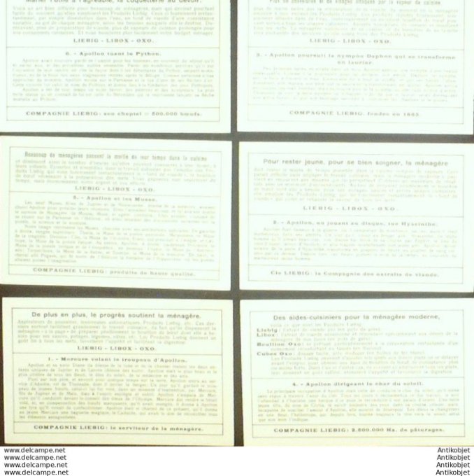 Chromo Liebig Sang 1268 Apollon (1933)