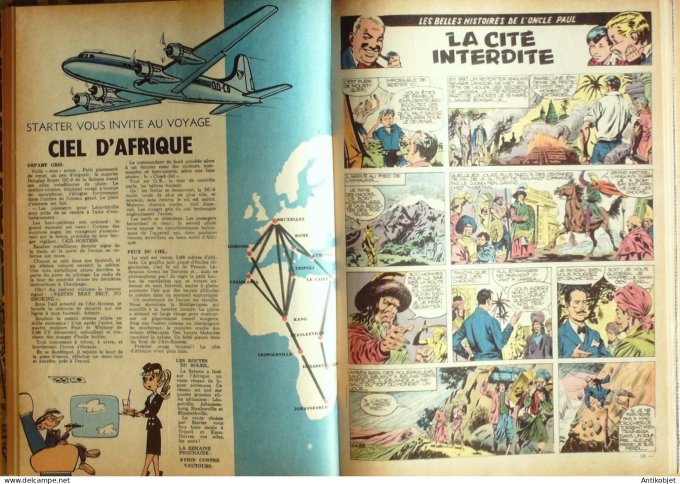 Album Spirou 59 Dupuis (n°964-976) 1956 (04-10 au 27-12) Eo complet