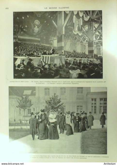 Le Monde illustré 1903 n°2408 Metz (57) Ormesson (94) Bulgarie Plewna Donbnick Telisch Pardim