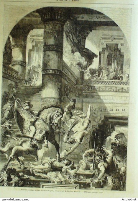 Le Monde illustré 1862 n°249 Toulon Santi-Pietri (83) Maroc Cap Spartel Algérie Laghouat Ben-Saîdan