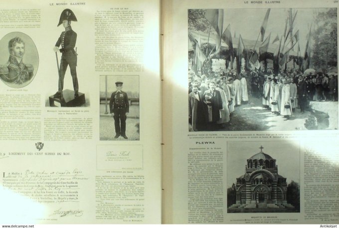 Le Monde illustré 1903 n°2408 Metz (57) Ormesson (94) Bulgarie Plewna Donbnick Telisch Pardim