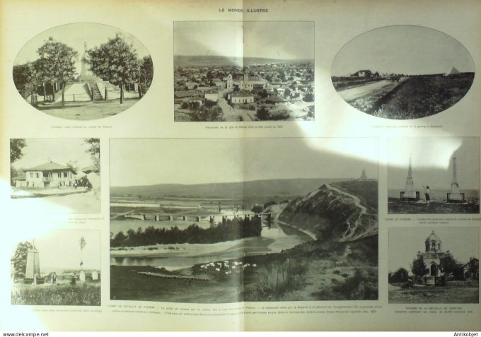 Le Monde illustré 1903 n°2408 Metz (57) Ormesson (94) Bulgarie Plewna Donbnick Telisch Pardim