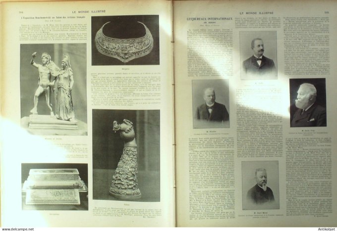 Le Monde illustré 1903 n°2408 Metz (57) Ormesson (94) Bulgarie Plewna Donbnick Telisch Pardim