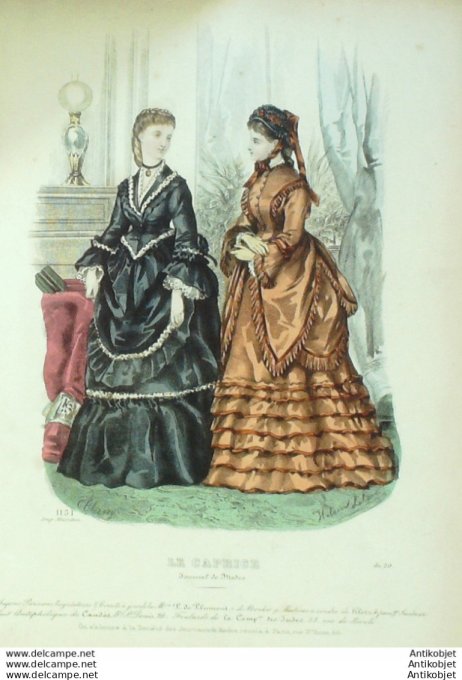 Le Caprice 1875 # 1151 (Maison Plumeul)
