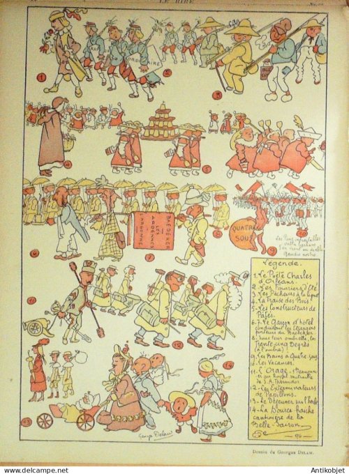 Le Rire 1896-06-20 #  85 Journal humoristique Ed.Originale Les Jeux du Cirque
