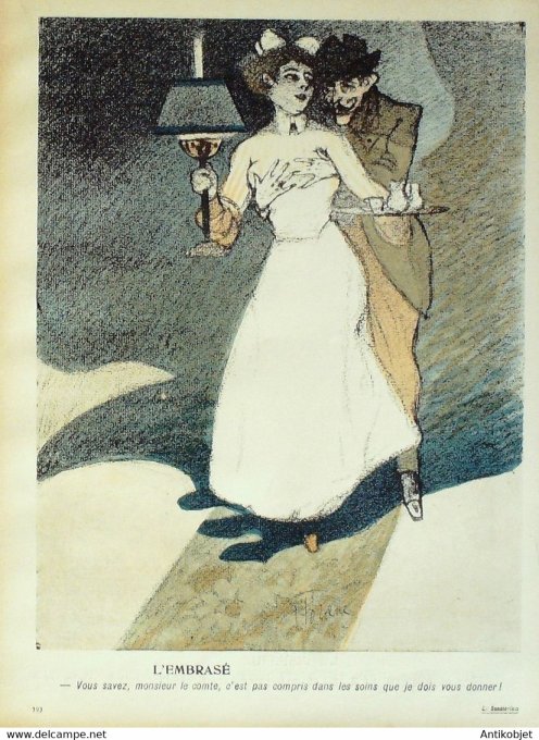 L'Assiette au beurre 1905 # 233 Le Sanatorium Florane