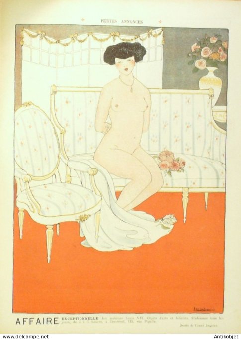 Le Rire 1907-03-23 # 216 Journal humoristique Ed.Originale Reproches