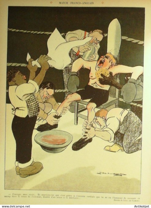 Le Rire 1908-06- 6 # 279 Journal humoristique Ed.Originale Pays-Bas Volendam