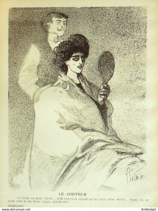L'Assiette au beurre 1905 # 233 Le Sanatorium Florane