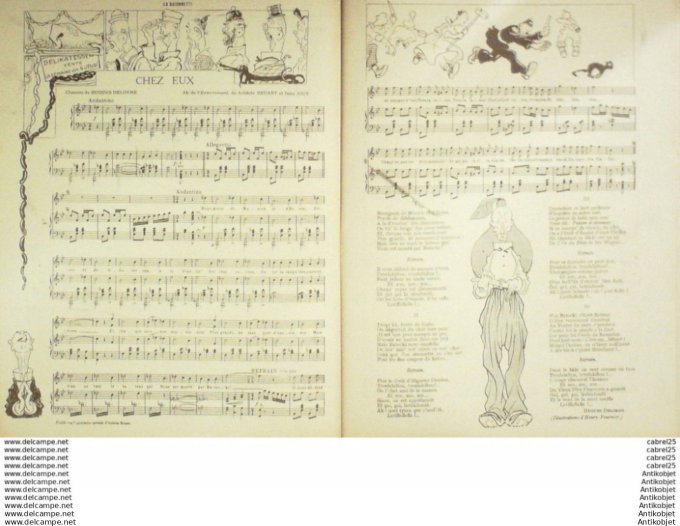 La Baionnette 1916 # 066 (Le Dictateur Aux Ventres) Harley Neumont Wegener Zislin