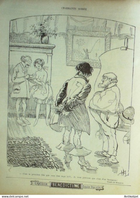 Le Rire 1907-03-23 # 216 Journal humoristique Ed.Originale Reproches