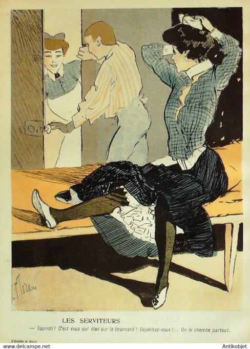 L'Assiette au beurre 1905 # 233 Le Sanatorium Florane