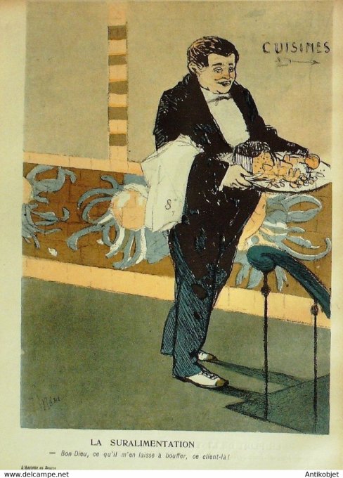 L'Assiette au beurre 1905 # 233 Le Sanatorium Florane