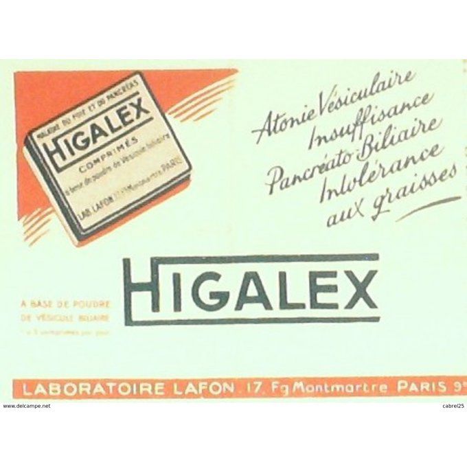 Buvard HIGALEX Médical