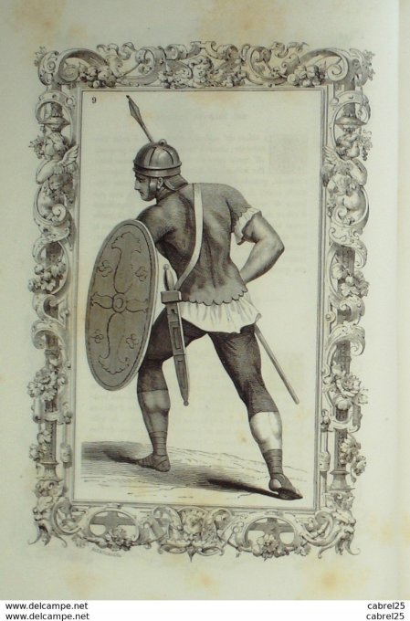 Italie Soldat romain à pied dit velite 1859