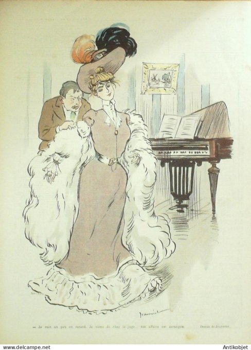 Le Rire 1905-03-25 # 112 Journal humoristique Ed.Originale Honoraires