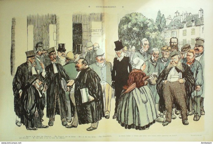 Le Rire 1905-03-25 # 112 Journal humoristique Ed.Originale Honoraires