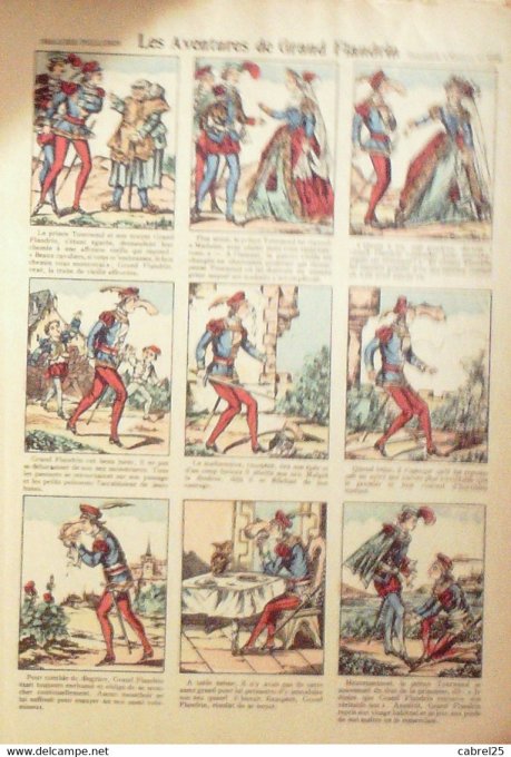 Les Eventures  de Grand Flandrin (Pellerin d'epinal)