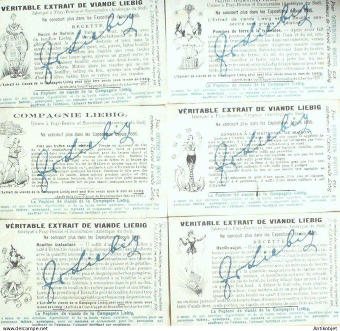 Chromo Liebig Sang  743 La muette de Portici (1903)