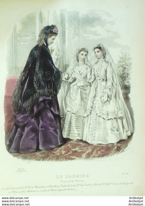 Le Caprice 1875 # 1157 (Maison Plumeul)