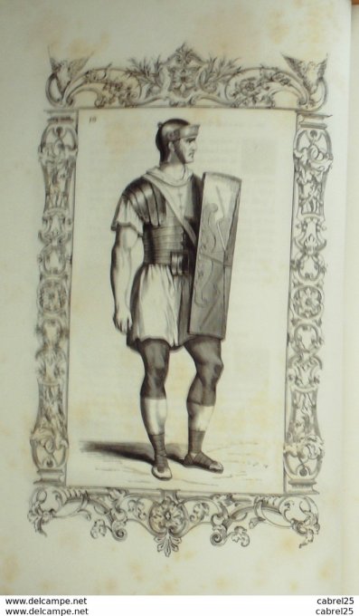 Italie ROME Soldat romain fantassin 1859