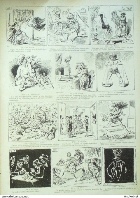 Le Monde illustré 1874 n°947 Saintes (17) Amiens (80) Turquie Mevloud crémonie Bordeaux (33) Isle-Ad