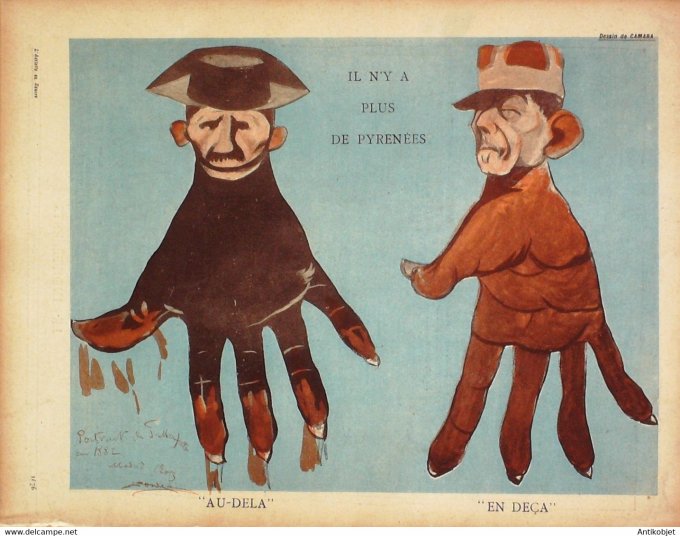 L'Assiette au beurre 1903 #  99 La Mano-Negra Hradecky Camara