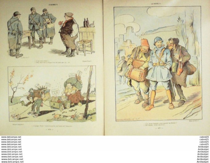 La Baionnette 1916 # 069 (Les Mercantis) Iribe Leonnec Fournier Abric