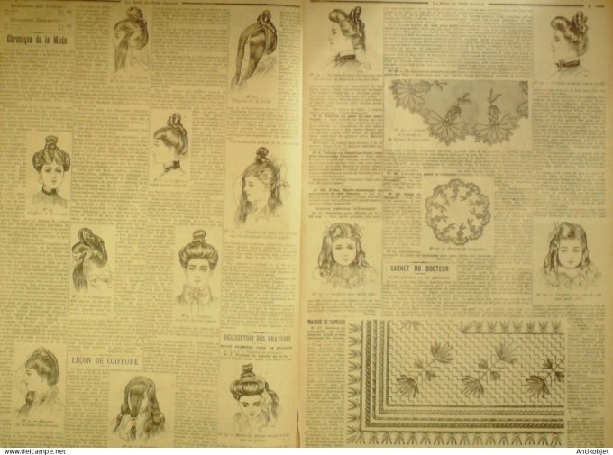 La Mode du Petit journal 1898 n°46 Toilettes de cérémonie