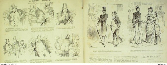 La Caricature 1881 #  67 Manuel du Baccalauréat Barret Draner Amateurs Trock