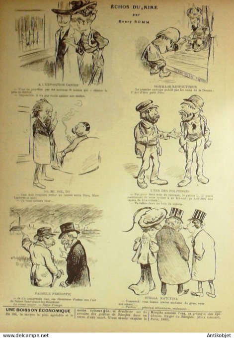 Le Rire 1906-06- 2 # 174 Journal humoristique Ed.Originale Filles de joie