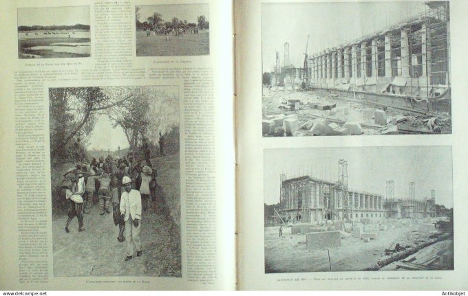 Le Monde illustré 1898 n°2169 Pékin Tsen-Men Soudan Bangui Fachoda Bagoe Samory Calvi Vizzavona Boni