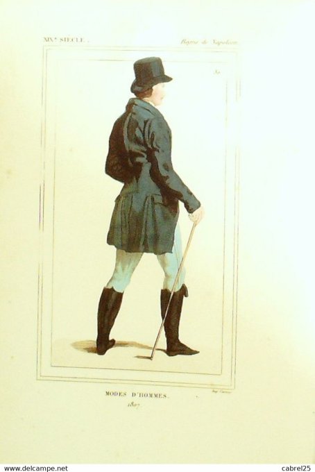 Portrait Homme 1807 sous NAPOLEON