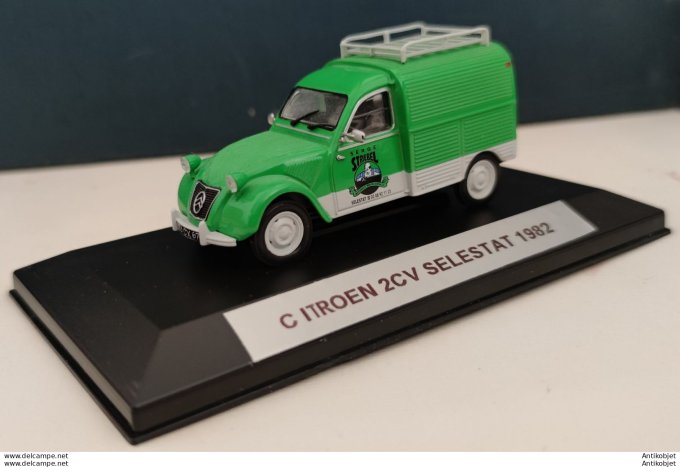 Citroen 2cv Selestat 1982 Universal Hobbies 1:43