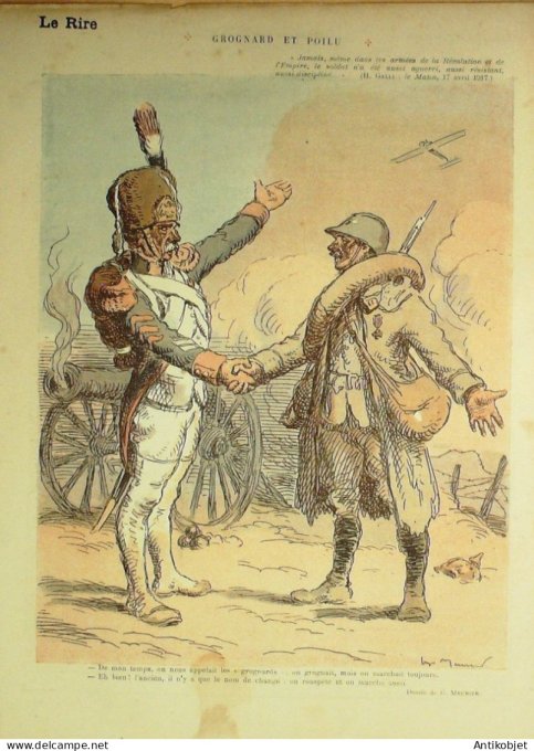 Le Rire Rouge 1917-05-12 # 130 Journal humoristique Ed.Originale La Revolution