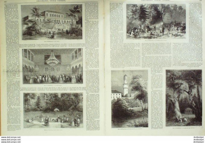L'Illustration 1850 n°378 Chine TAO KUANG Empereur HUAN GAN TUN SEVRES (92) John HERSCHEL TOULON (83