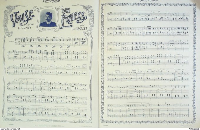 Paris qui chante 1905 n°117 Bertha Sylvain Carliès Royus Léo Pouget Jehan Rictus