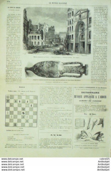 Le Monde illustré 1867 n°570 Allemagne Munich Angleterre Medway Espagne Madrid Russie Cosaques