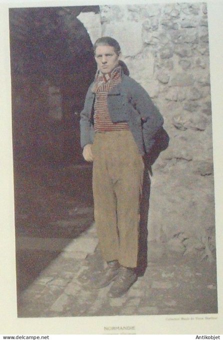 Normandie (76) Paysan Normand  par Ch.Massin XXème