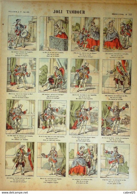 Joli Tambour (Pellerin d'epinal)