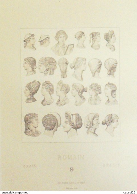 Portrait Coiffure FAUSTINE PLOTINE Grec HERCULANUM CAYLUS