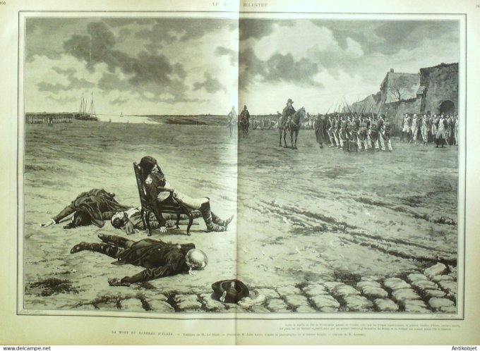Le Monde illustré 1880 n°1237 Japon Sameshima Irlande Land-League