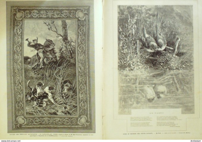 Le Monde illustré 1881 n°1274 Tunisie Gabes Mentzel Canon Revolver Hitchkiss Marseille (13) Prado Le