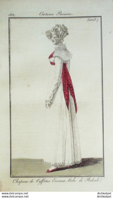 Gravure de mode Le Bon Ton 1847 n° 1